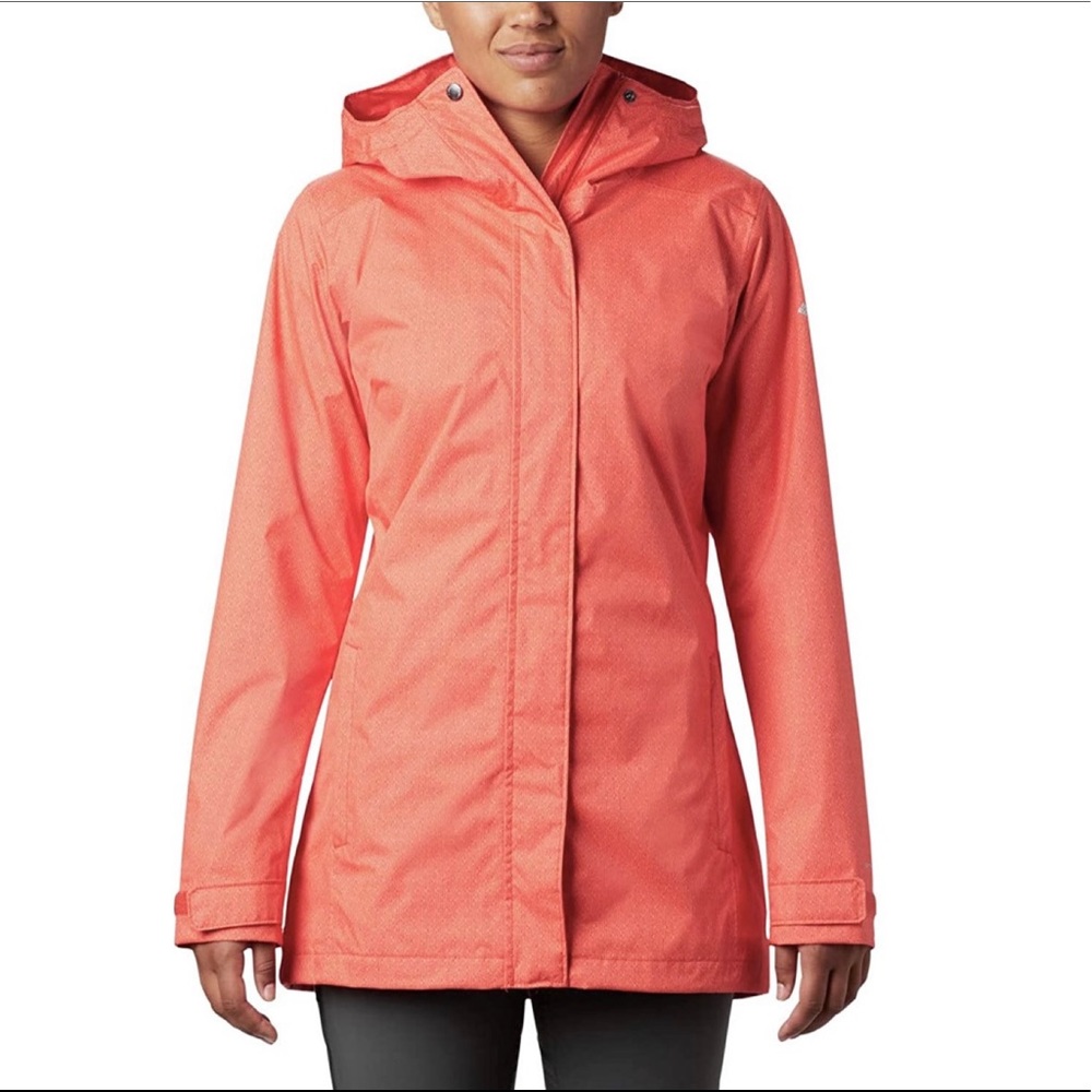COLUMBIA CORAL RAINCOAT